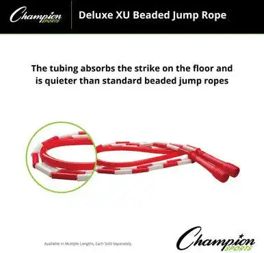 Champion Sports Sj Deluxe Xu Beaded Jump Rope - Ea