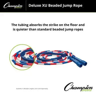 Champion Sports Sj Deluxe Xu Beaded Jump Rope - Ea
