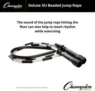 Champion Sports Sj Deluxe Xu Beaded Jump Rope - Ea