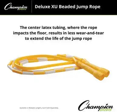 Champion Sports Sj Deluxe Xu Beaded Jump Rope - Ea