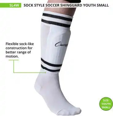 Champion Sports Sl Sock Style Soccer Shin Guards - Pr