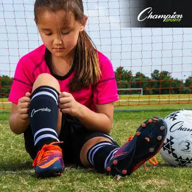 Champion Sports Sl Sock Style Soccer Shin Guards - Pr
