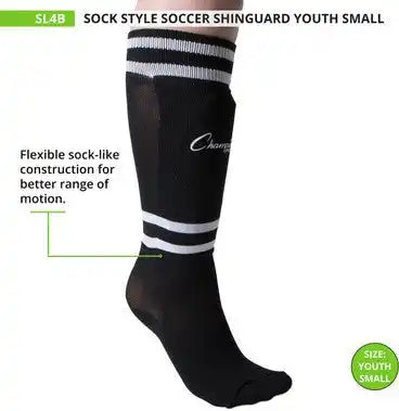 Champion Sports Sl Sock Style Soccer Shin Guards - Pr