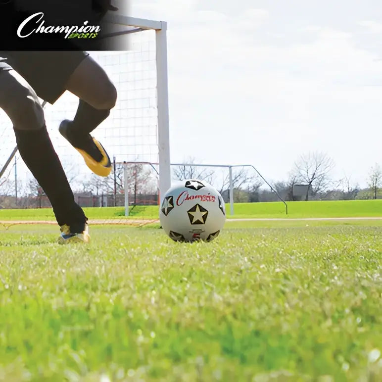 Champion Sports Srb Rubber Cover Soccer Ball - Ea