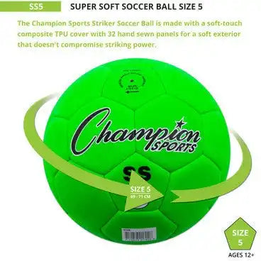 Champion Sports Ss Super Soft Soccer Ball - Ea