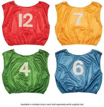 Champion Sports Svywn Numbered Scrimmage Vest Youth - Doz
