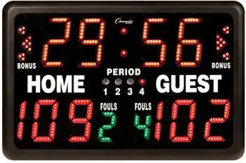 Champion Sports T90 Tabletop Indoor Electronic Scoreboard - Ea