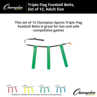 Champion Sports Tffa Triple Flag Football Adult - Doz