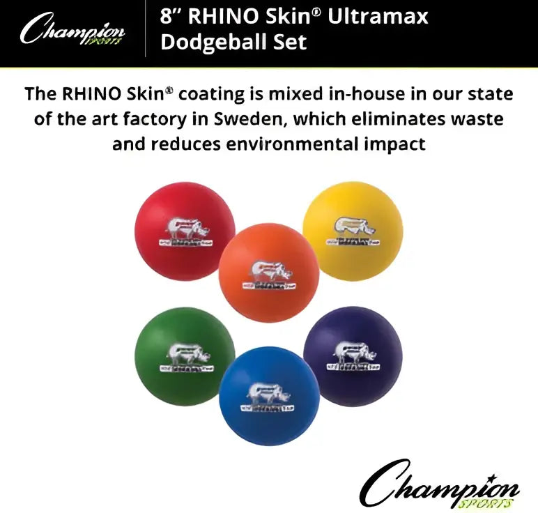 Champion Sports Urs Rhino Skin Ultra Max Dodgeball - Ea
