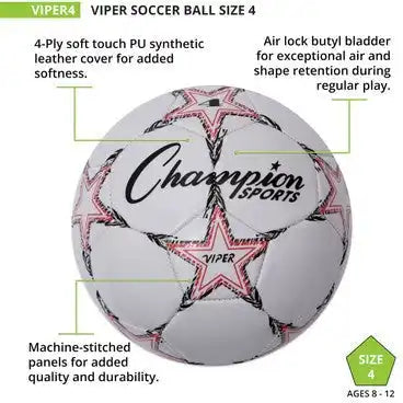 Champion Sports Viper Viper Soccer Ball - Ea
