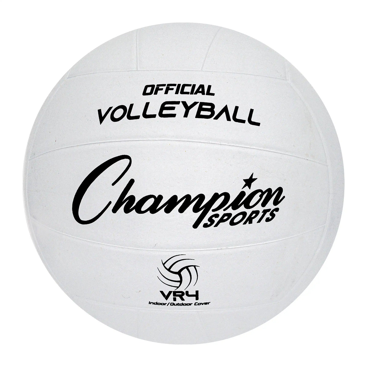 Champion Sports Vr4 Rubber Volleyball - Ea - Single