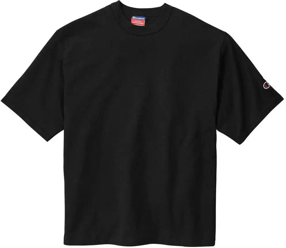 Champion T105 Heritage 7 Oz Jersey Tee Black