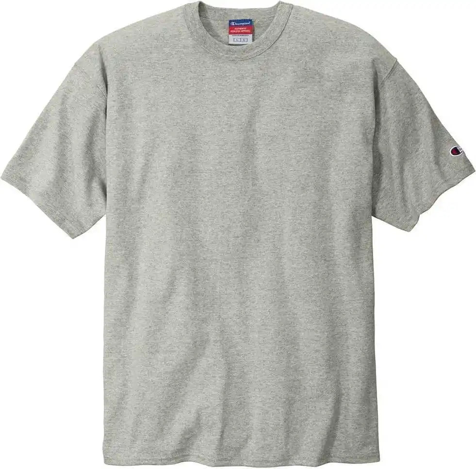 Champion T105 Heritage 7 Oz Jersey Tee Oxford Grey