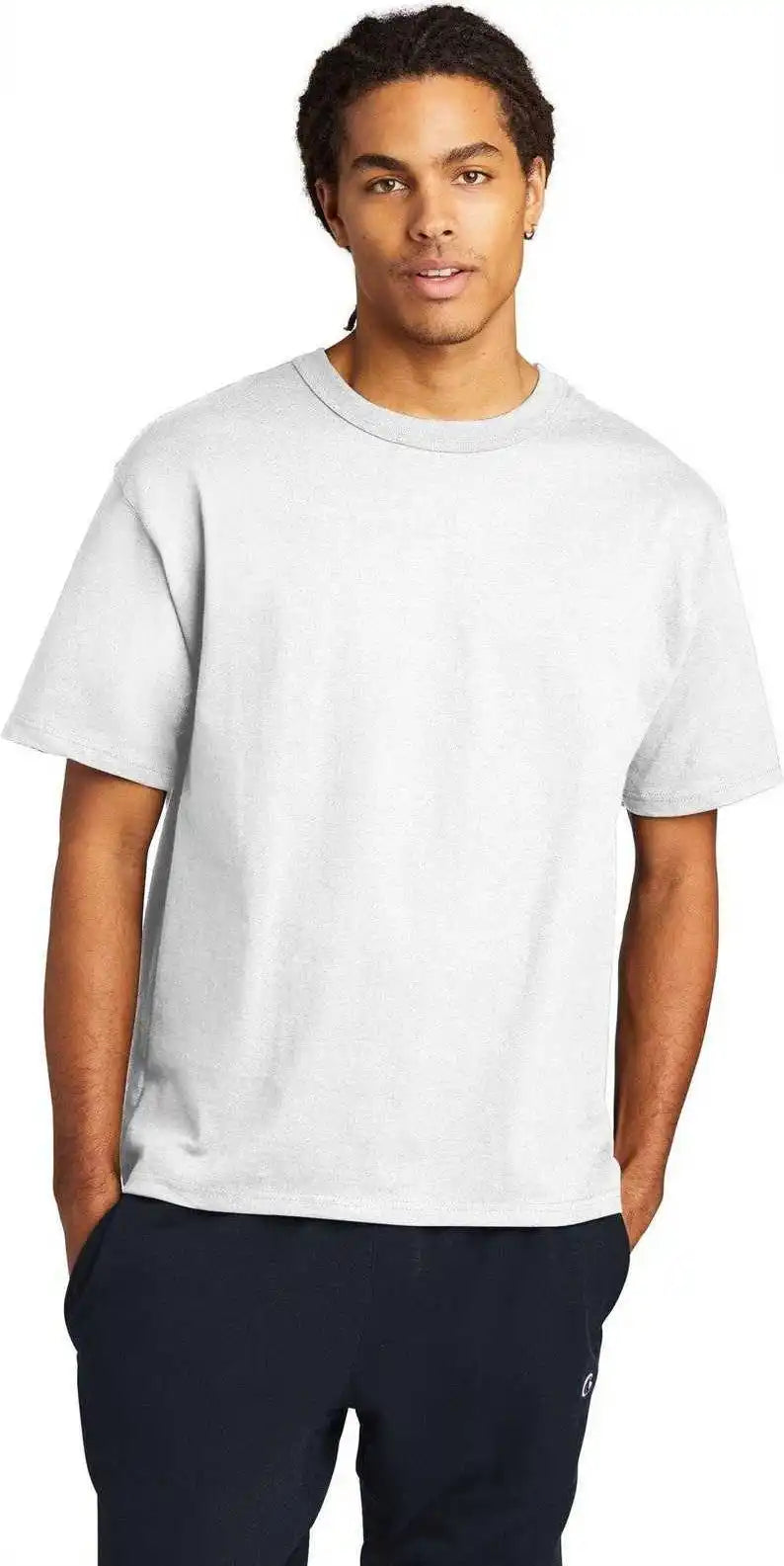 Champion T105 Heritage 7 Oz t Shirt White