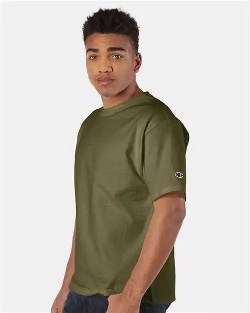 Champion T105 Heritage Jersey T-shirt - Fresh Olive
