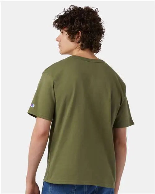 Champion T105 Heritage Jersey T-shirt - Fresh Olive