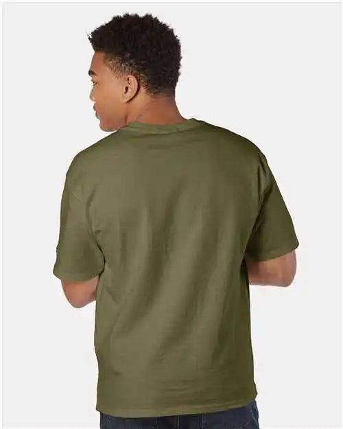 Champion T105 Heritage Jersey T-shirt - Fresh Olive