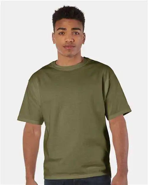 Champion T105 Heritage Jersey T-shirt - Fresh Olive