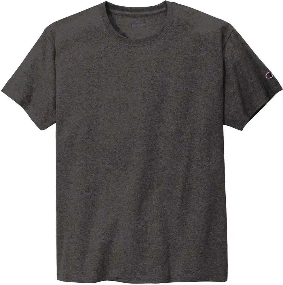 Champion T425 Heritage 6-oz Jersey Tee - Charcoal Heather