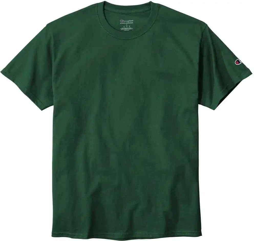 Champion T425 Heritage 6 Oz Jersey Tee Dark Green