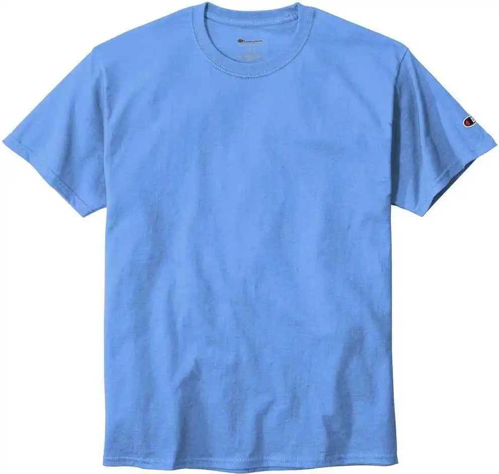 Champion T425 Heritage 6 Oz Jersey Tee Light Blue