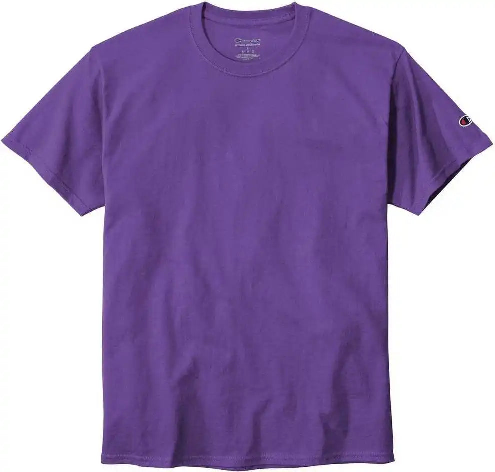 Champion T425 Heritage 6-oz Jersey Tee - Purple
