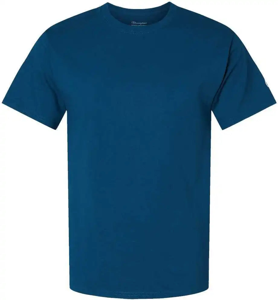 Champion T425 Short Sleeve t Shirt Late Night Blue