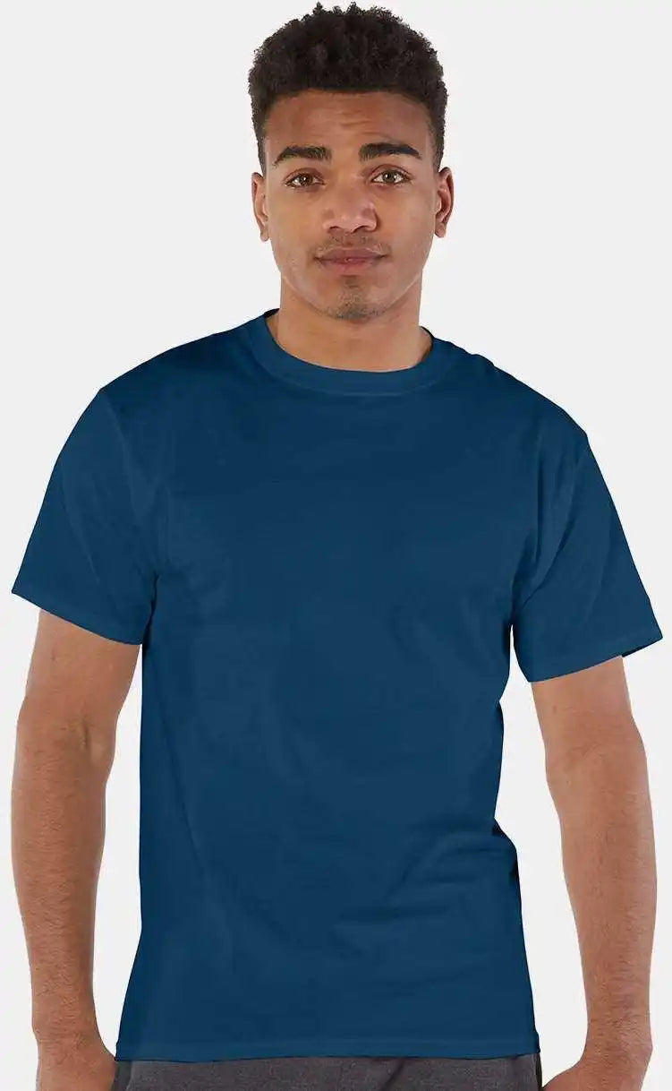 Champion T425 Short Sleeve t Shirt Late Night Blue