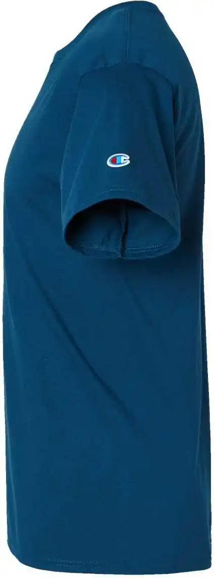 Champion T425 Short Sleeve t Shirt Late Night Blue