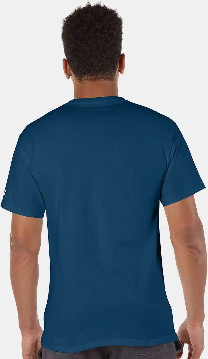 Champion T425 Short Sleeve t Shirt Late Night Blue