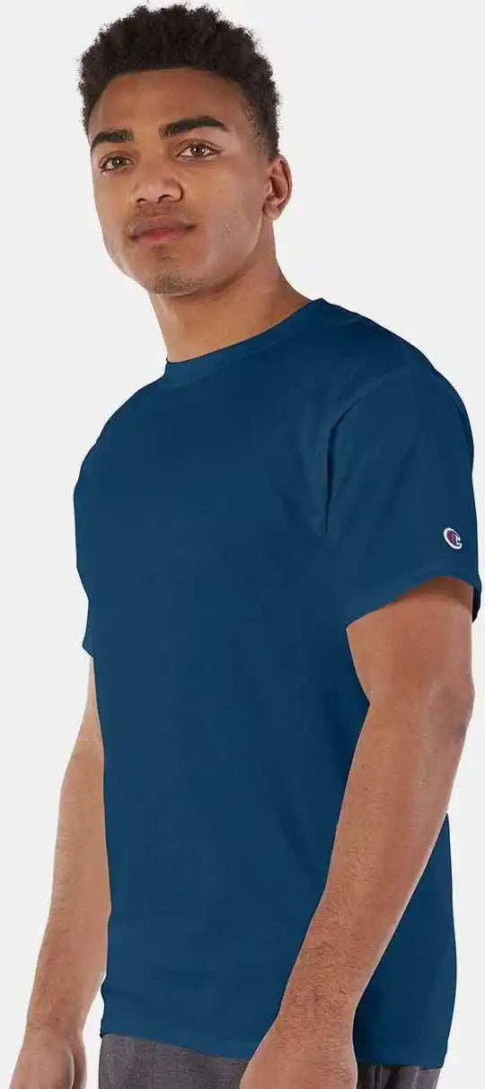 Champion T425 Short Sleeve T-shirt - Late Night Blue