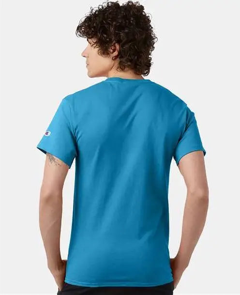 Champion T425 T-shirt - Blue Lagoon