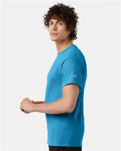 Champion T425 T-shirt - Blue Lagoon