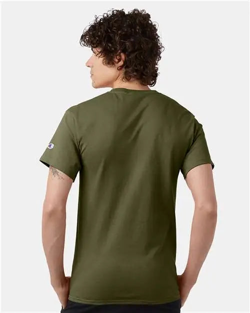 Champion T425 T-shirt - Fresh Olive