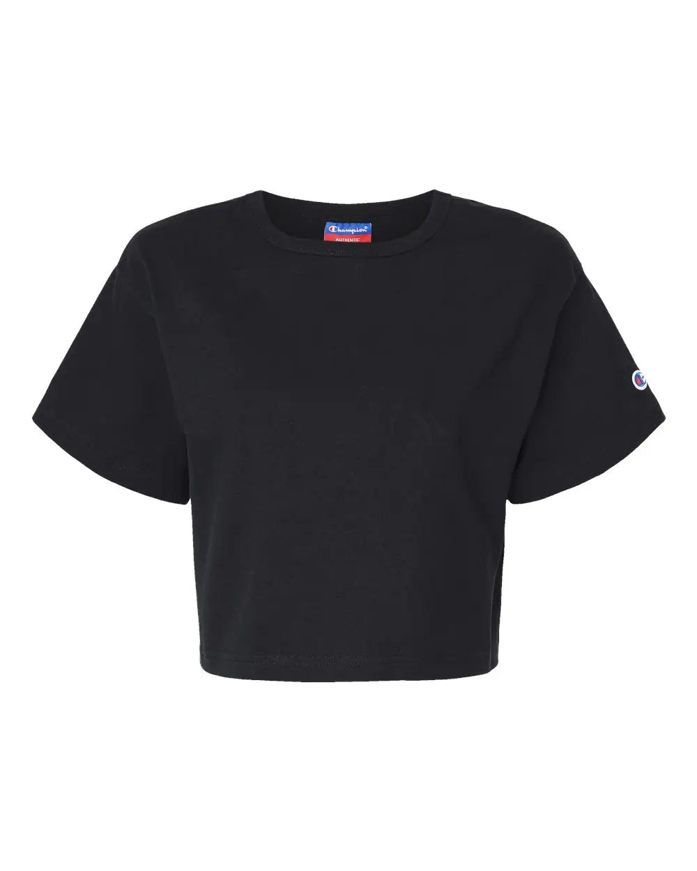 Champion T453w Women’s Heritage Jersey Crop T-shirt - Black - Xs