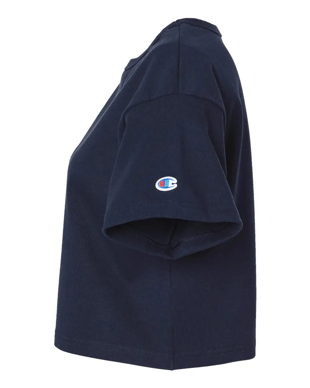 Champion T453w Women’s Heritage Jersey Crop T-shirt - Navy