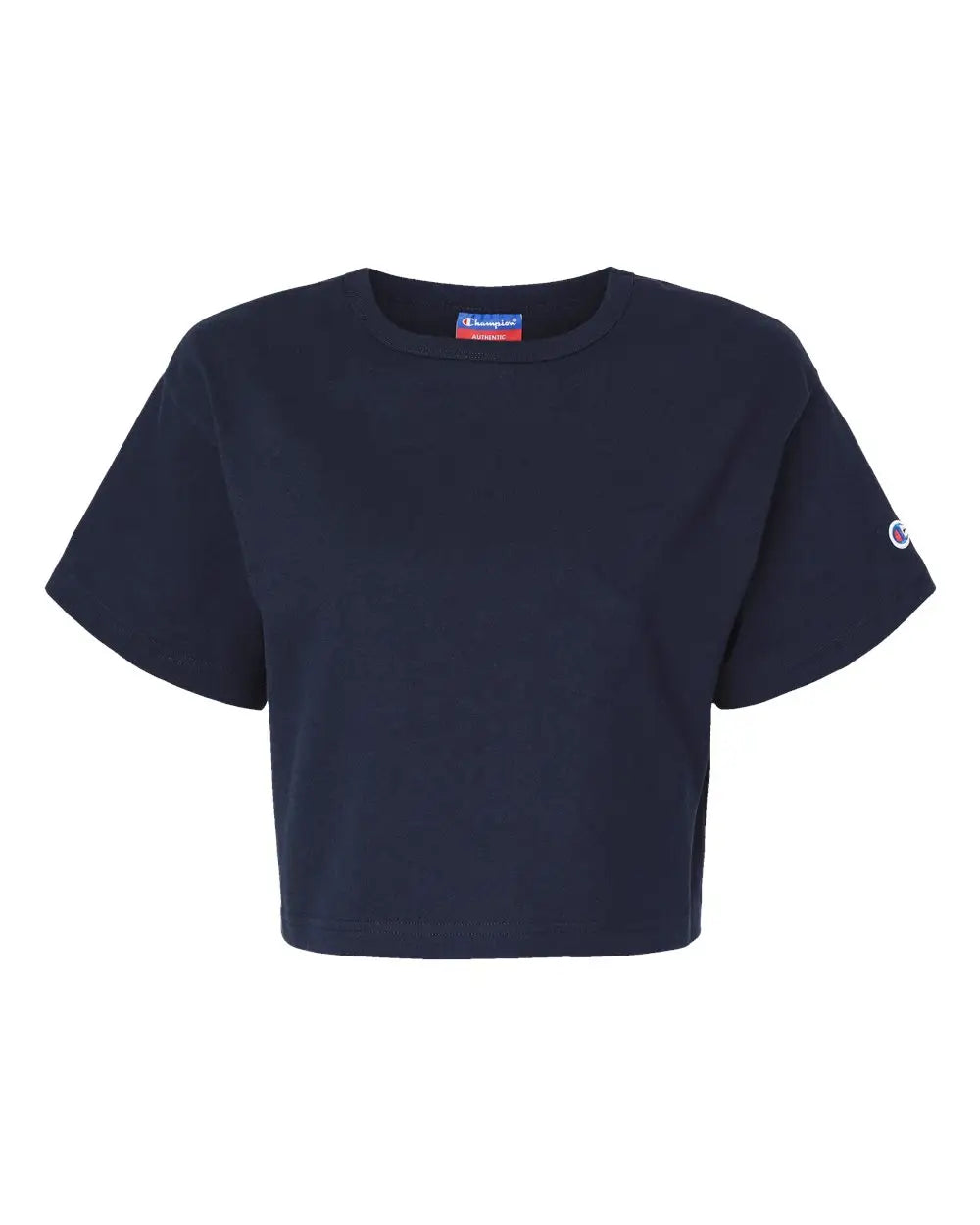 Champion T453w Women’s Heritage Jersey Crop T-shirt - Navy - Xs