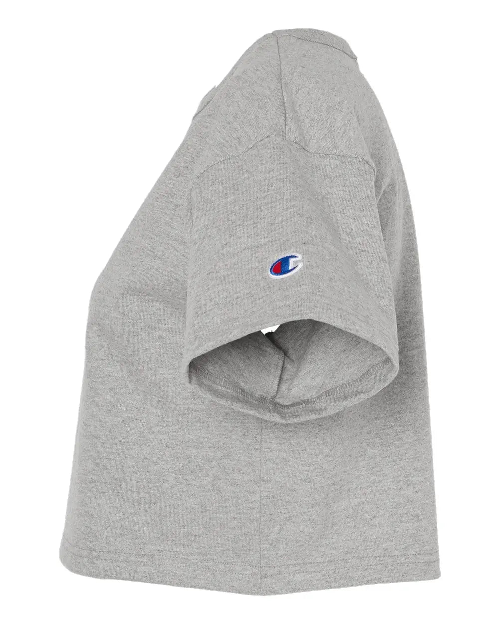 Champion T453w Women’s Heritage Jersey Crop T-shirt - Oxford Grey