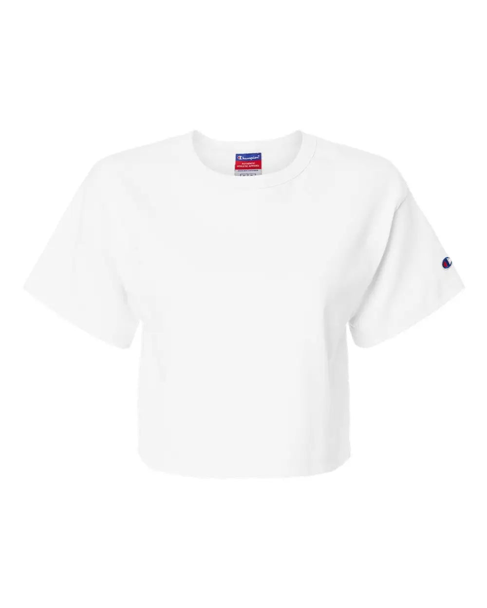 Champion T453w Women’s Heritage Jersey Crop T-shirt - White