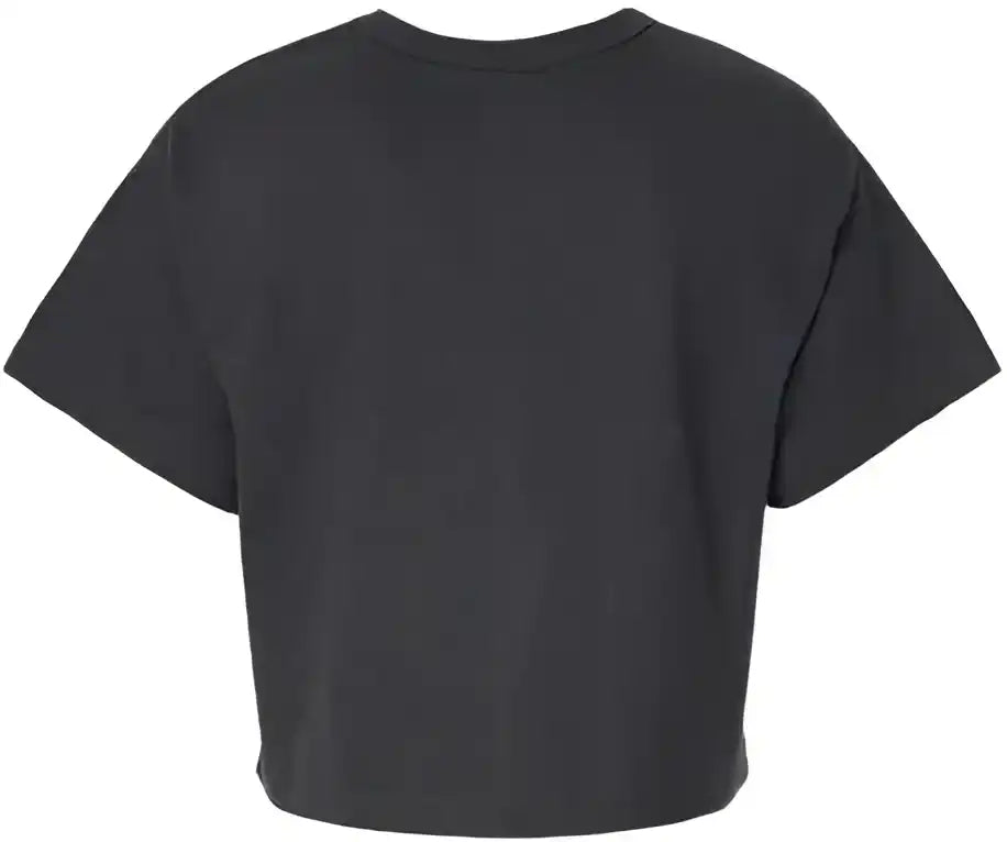 Champion T453w Women’s Heritage Jersey Cropped t Shirt Black