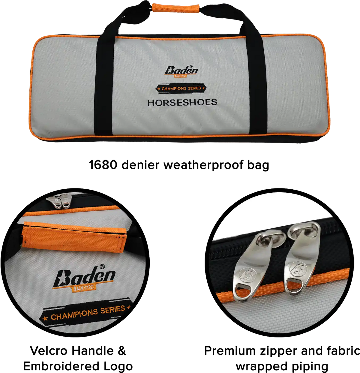 Champions Horseshoes Set