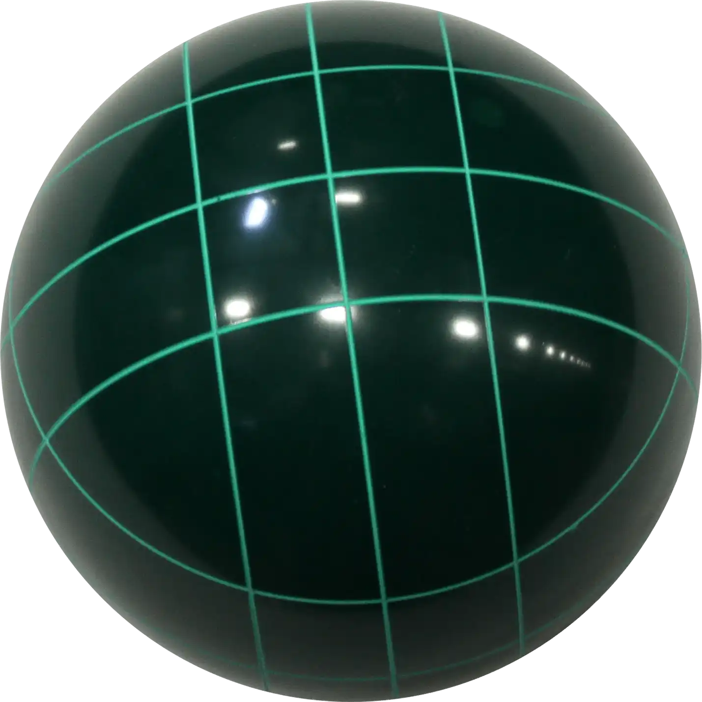 Champions Series- Bocce Balls 107mm - Green / Circlres