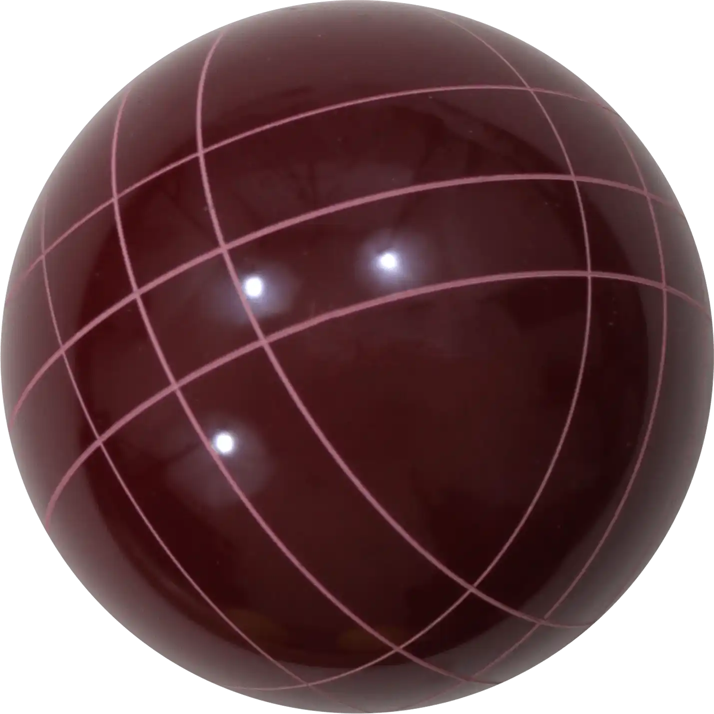 Champions Series- Bocce Balls 90mm - Red / Circlres