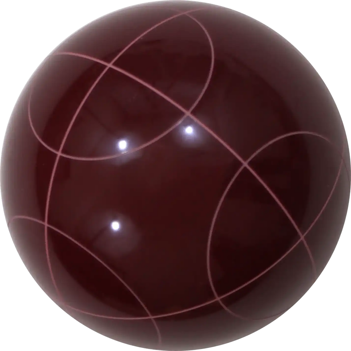 Champions Series- Bocce Balls 90mm - Red / Circlres