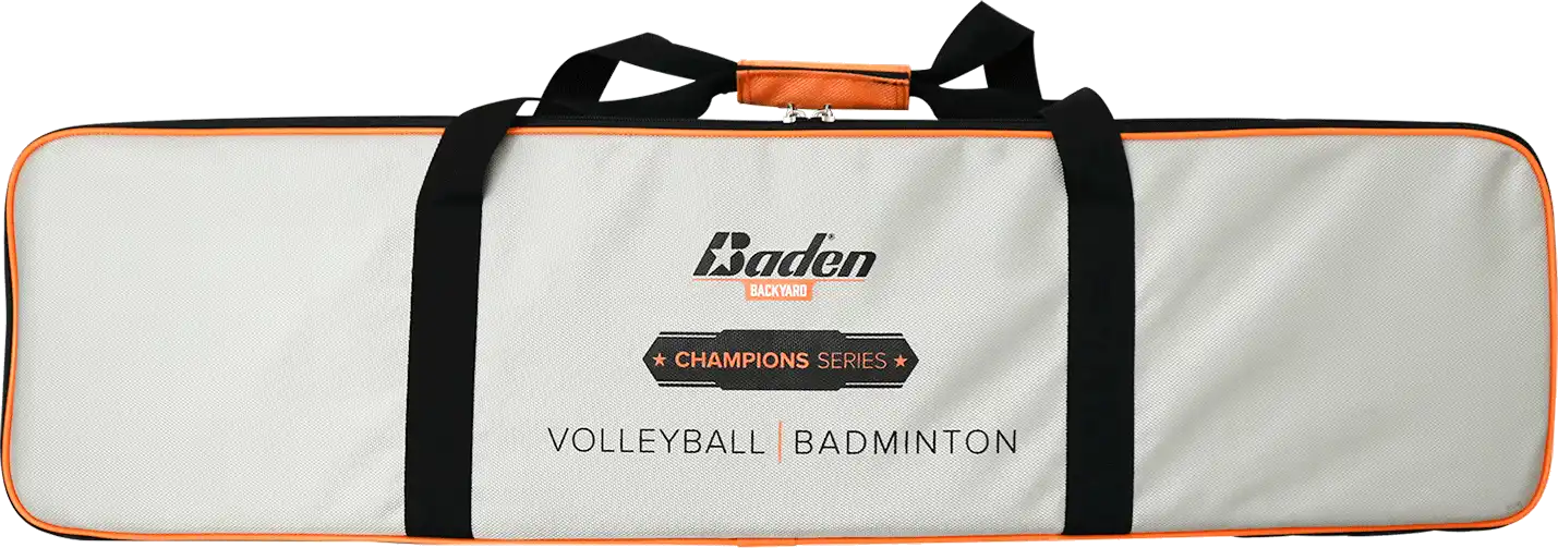 Champions Volleyball & Badminton Carry Bag Gray/orange