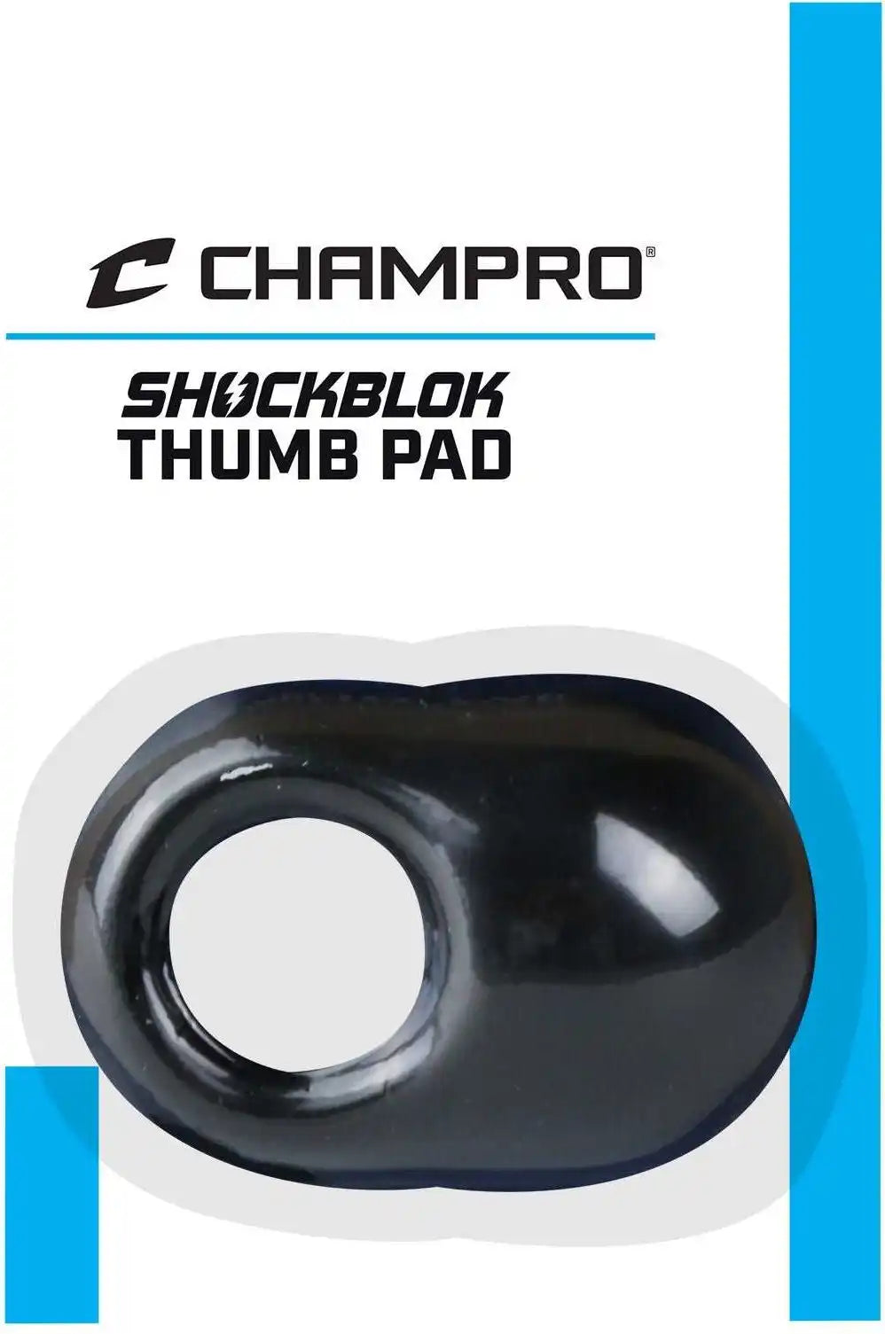 Champro A036 Shockblok Thumb Pad - Black