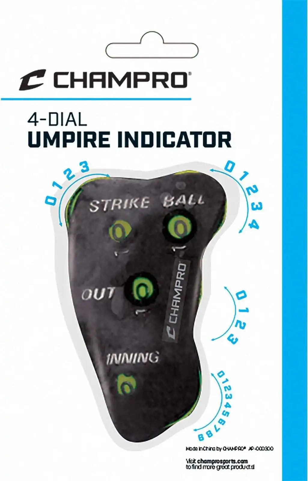 Champro A042 4-dial Indicator - 12 Pk