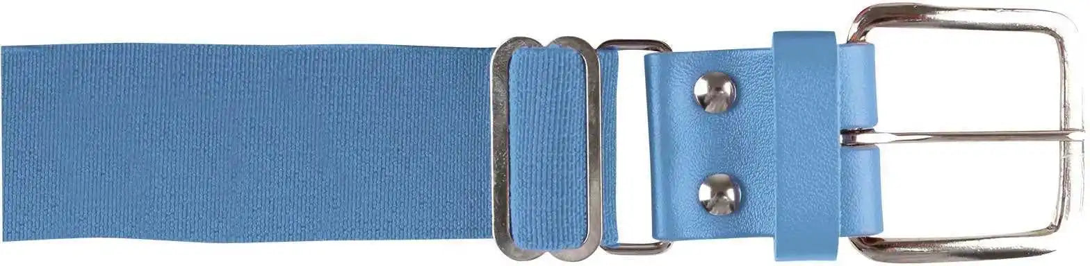 Champro A060 Brute Baseball Belt Leather Tab (6 Pk) - Columbia Blue