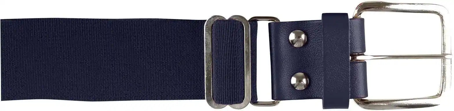 Champro A060 Brute Baseball Belt Leather Tab (6 Pk) - Navy