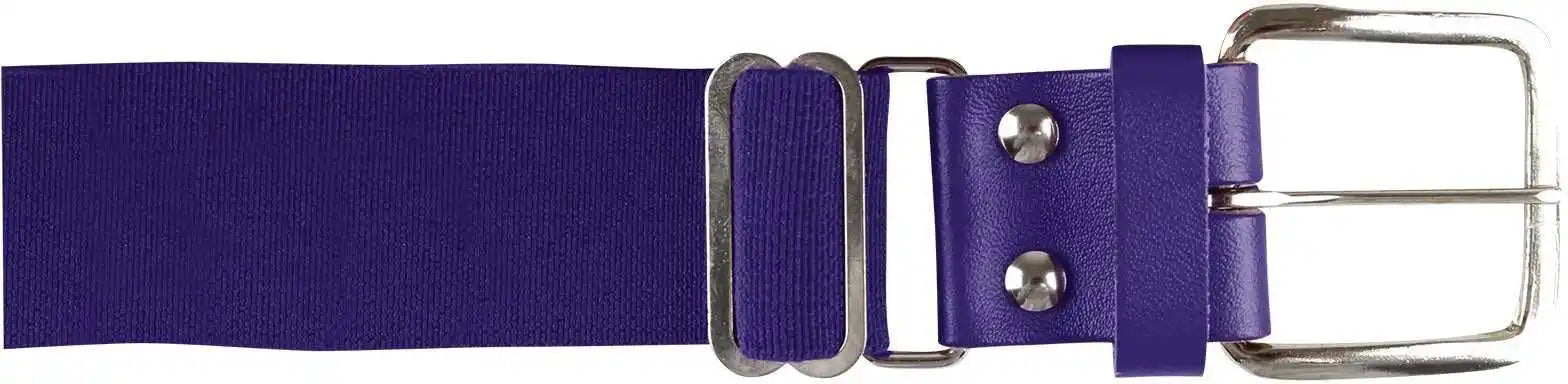 Champro A060 Brute Baseball Belt Leather Tab (6 Pk) - Purple